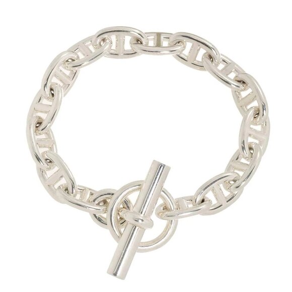 HERMES Chaine dancre MM Bracelet Silver 925 90252999 - Picture 1 of 7
